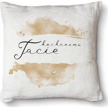 Dekorativní polštářek Dekorativní Polštář s potiskem na spaní Premium 40x40 - Pro mého milovaného tatínka