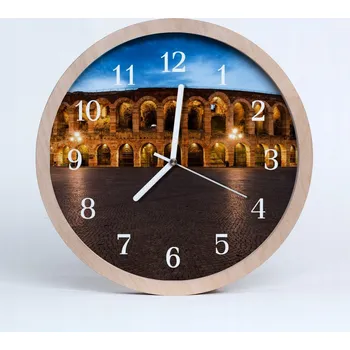 Hodiny Tiché nástěnné quartzové hodiny Monument 20 cm