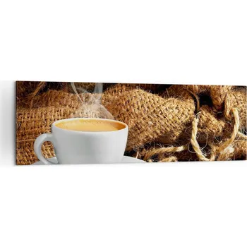 Obraz Velký obraz do obýváku 160x50 gastronomie moderní na plátně obrazy