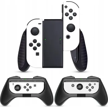 Herní konzole Grip Držák pro 2x Joy-Con Nintendo Switch 3v1