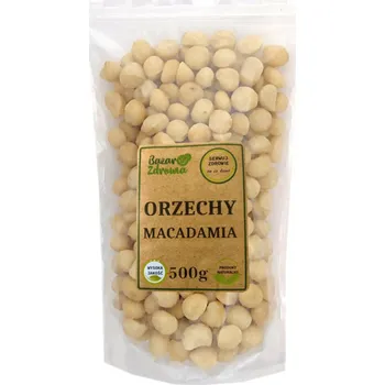 Makadamové ořechy Bazar Zdrowia celé ořechy 500 g