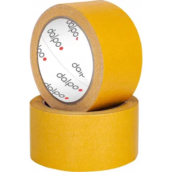 Lepicí páska Oboustranná lepicí páska Dalpo 38 mm x 10 m hnědá