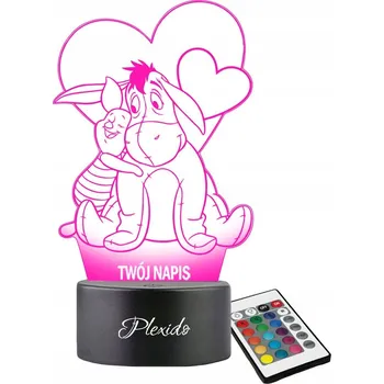 Lampička Plexido vícebarevná Noční lampa