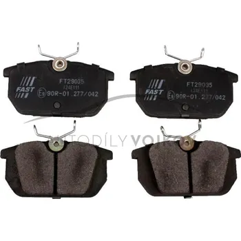 Brzdová destička Brzdové destičky zadní Fiat Tempra 1.9 TD