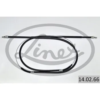 Lanko parkovací brzdy Tažné lanko, parkovací brzda LINEX 14.02.66