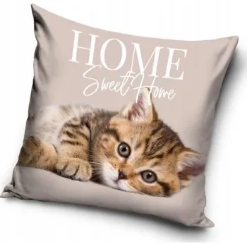 Polštář Kočka polštář Sweet Home 40 x 40
