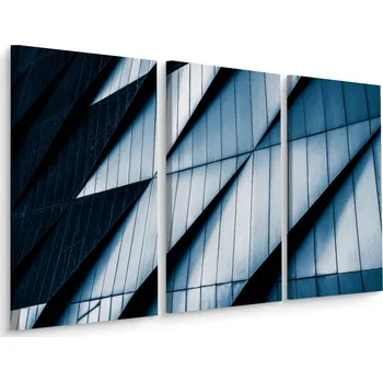 Obraz Moderní obraz - Triptych BUDOVA s 3D efektem 150x100 cm
