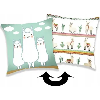 Polštář Jerry Fabrics Polštář s flitry Lama 02 40x40 cm