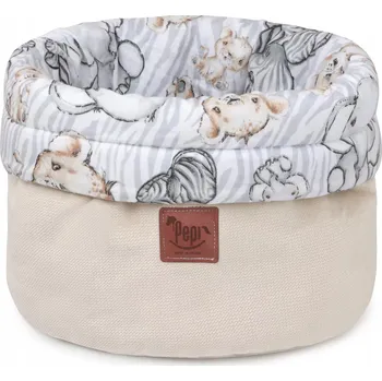 Úložný box Košík / Úložný box z textilu na dětské potřeby