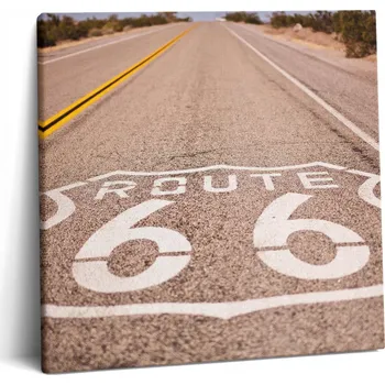Obraz Fotoobraz na plátně Canvas do pokoje Tištěná Americká ulice Route 66