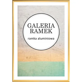 Obraz Rámeček 40x40 cm Zlatý hliníkový Rámeček fotorámečky