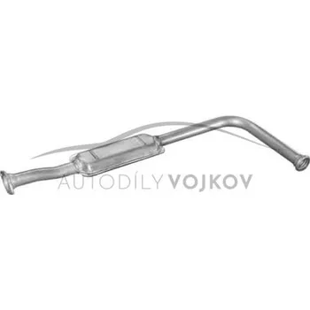 Střední díl výfuku Střední díl výfuku Renault Clio 1996 - 1998 1.4 - E7J