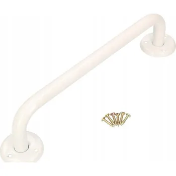 Úchyt koupelnový madlo 400 pochwyt dveře - Barva bílá - 400 mm \ bílá