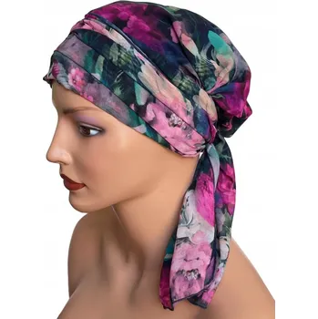 Podprsenka Eva Design turban viskóza vícebarevný univerzální velikost