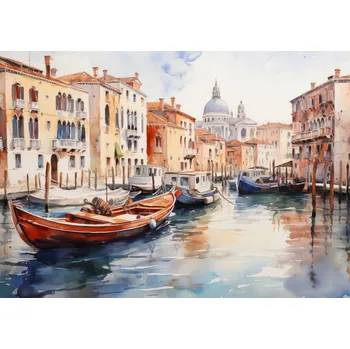 Plakát Plakát Benátská Imprese bez rámu 42 x 29,7 cm