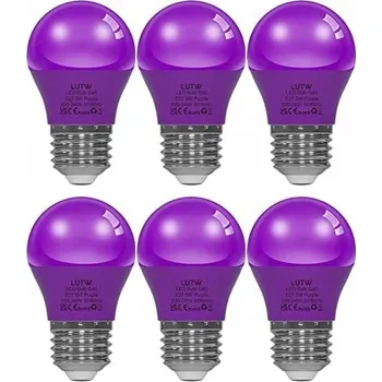 Žárovka Barevná LED žárovka 6 ks E27 barevná Sada PARTY