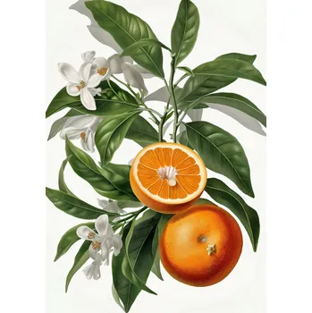 Plakát Plakát Zralost pomeranče bez rámu 29,7 x 42 cm