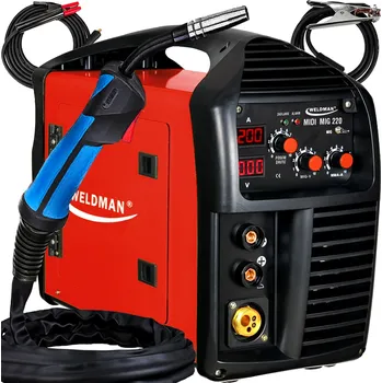 Svářečka Invertorová svářečka Weldman 20-220 A, 230 V, 8 kVA
