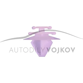 kabelová chránička Příchytka bočních lišt (10ks) Fiat Multipla