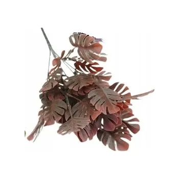 umělá květina UMĚLÁ ROSTLINA MONSTERA MIX 4 BARVY