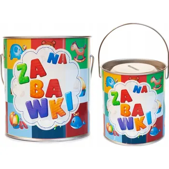 Pokladnička Pokladnička plechová na hračky