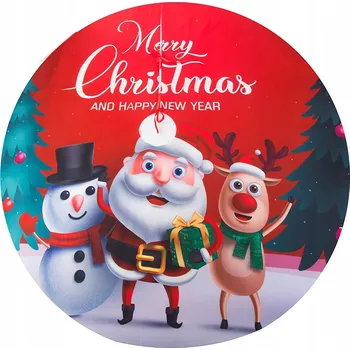 Vánoční dekorace Verk 26188 Deka pod vánoční stromeček 120 cm, vz.1