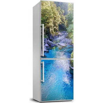 Fototapeta Nálepka na ledničku Řeka v lese 70x190 cm