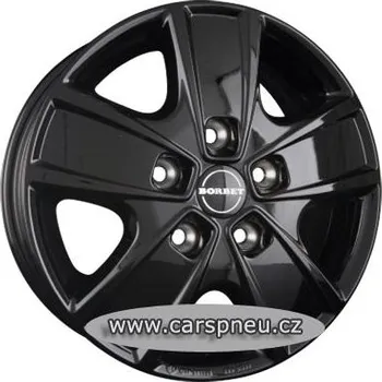 Alu kolo BORBET CWG black lackiert | 6,0x16, 5x130, ET68 |6x16| (497886)