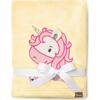 Dětská deka Be Mammy Dětská deka s 3D motivem Mazlíček dárek svátky 76x102 BE-168