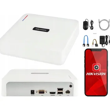 IP kamera IP rekordér 8 kanálů Hikvision až do 6MPx H.265+