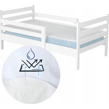 Chránič matrace Voděodolný chránič na matrace 140x90 cm, nepromokavá podložka na postel