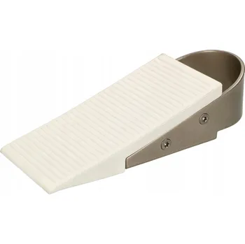 Dveřní dorazový nárazníkový klín bílý