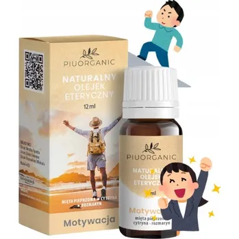 100% PŘÍRODNÍ ESENCIÁLNÍ OLEJ MOTYWACJA 10ML Aromaterapie Svíčky Difuzér