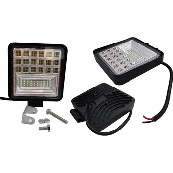 VÝKONNÁ LED PRACOVNÍ LAMPA 48W HALOGEN AUTOMOBILOVÝ SVĚTLOMET REFLEKTOR 12V 24V