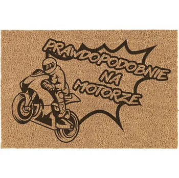 Rohožka Hotová kokosová rohožka do interiéru 40 x 60 cm