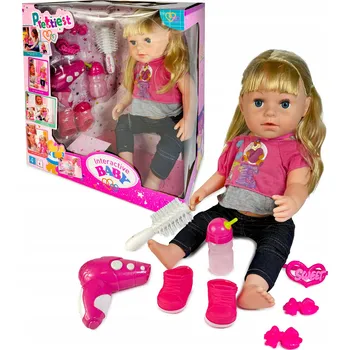 Panenka NORIMPEX ROZTOMILÁ PANENKA PRO HOLČIČKU TVOJE KAMARÁDKA + PŘÍSLUŠENSTVÍ