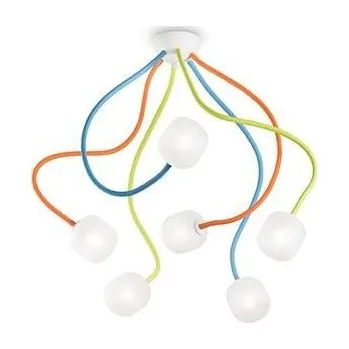 Svítidlo Stropní svítidlo Ideal Lux Octopus PL6 color 174976 barevné - IDEALLUX