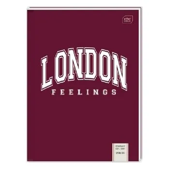 Sešit A4 s mřížkou Interdruk, 80 listů