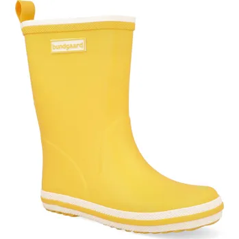 Chlapecká obuv Barefoot dětské gumáky Bundgaard - Charly High sunflower yellow žluté Velikost: 33