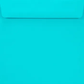 Obálka Čtvercové obálky 15,6 cm Burano modré VELKOOBCHOD