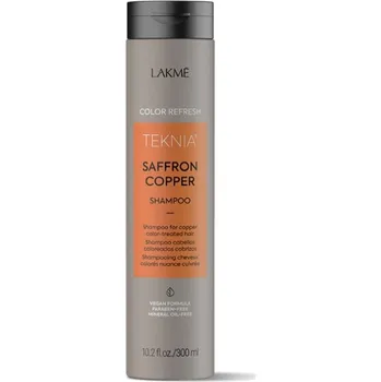 Šampon LAKMÉ Teknia Saffron Copper Šampon pro měděné vlasy 300 ml