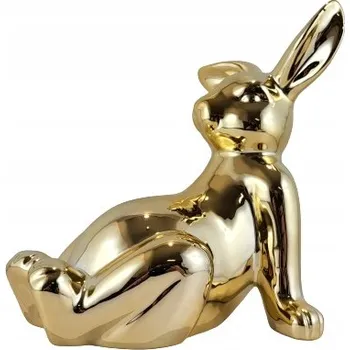 Velikonoční dekorace Velikonoční figurka keramický zajíc 26 cm