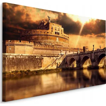 Obraz Obraz do Jídelny Panorama Říma ITÁLIE 3D 40x30