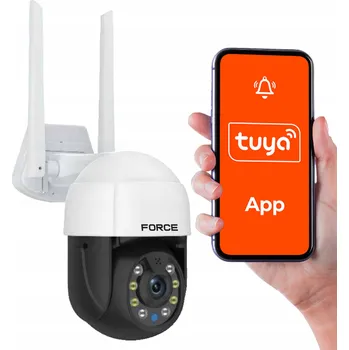 IP kamera FORCE VENKOVNÍ OTOČNÁ PTZ IP WIFI KAMERA FULLHD 5MPx 4x ZOOM