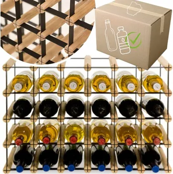 Stojan na víno Stojan na víno RW-8 6x4 regál na 24 lahví vína