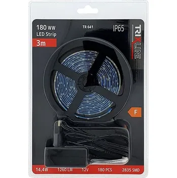 LED páska LED pásek 12V 2835 60LED/m IP65 14,4W TRIXLINE TR 641 3m