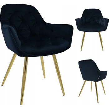 Jídelní židle Židle Dankor Design velur šedá 1 ks