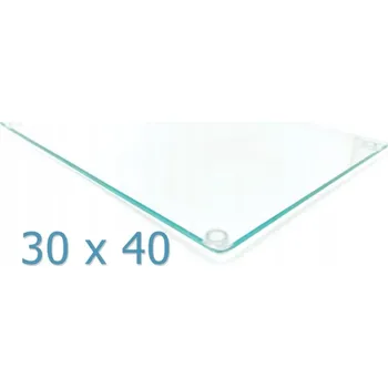 Kuchyňské prkénko Skleněné Krájecí Prkénko Optiwhite ESG 30x40