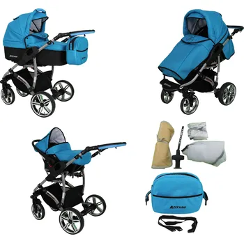 Kočárek ECO ALLIVIO+ KŘESLO 3V1 KAREX