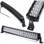 LED panelová pracovní lampa halogenová 120W 9200lm výkonná, zakřivená, Curved Light Bar
